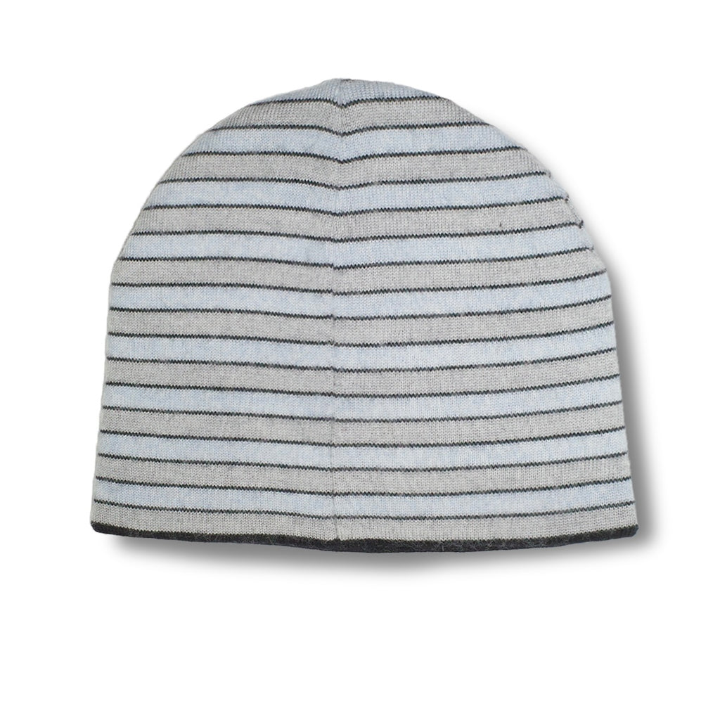Merino-Beanie babyblue/grey