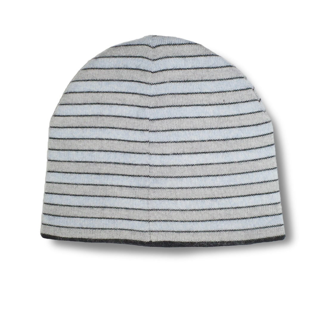 Merino-Beanie babyblue/grey