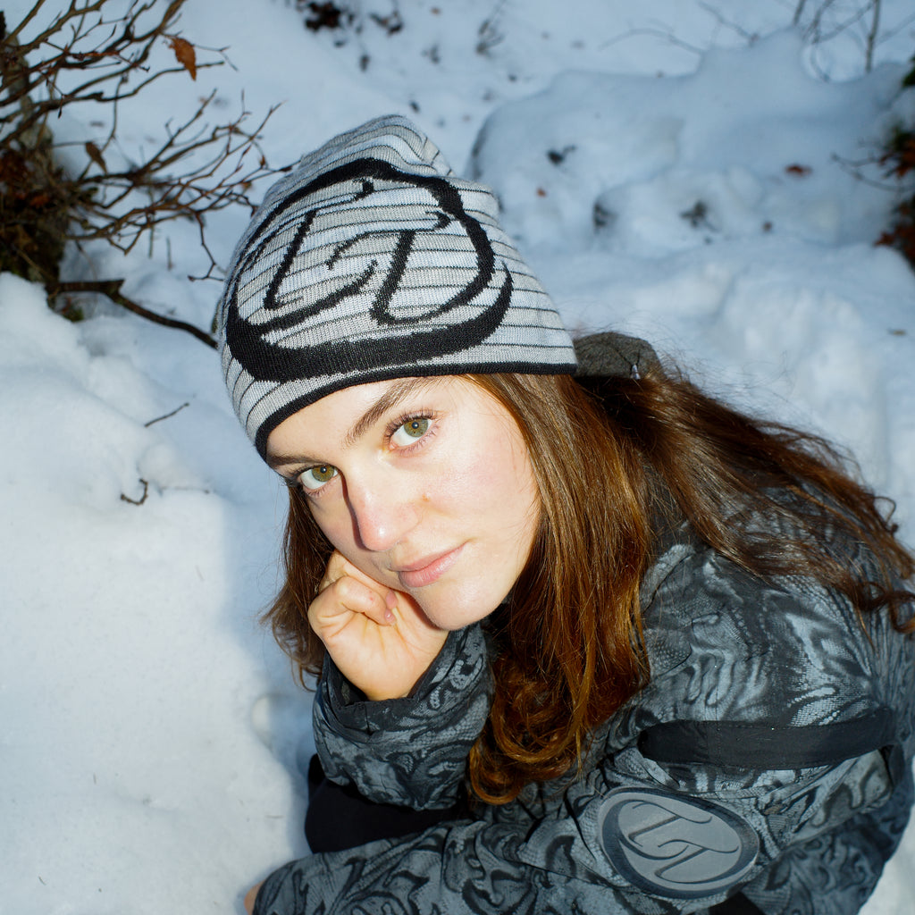 Merino-Beanie babyblue/grey