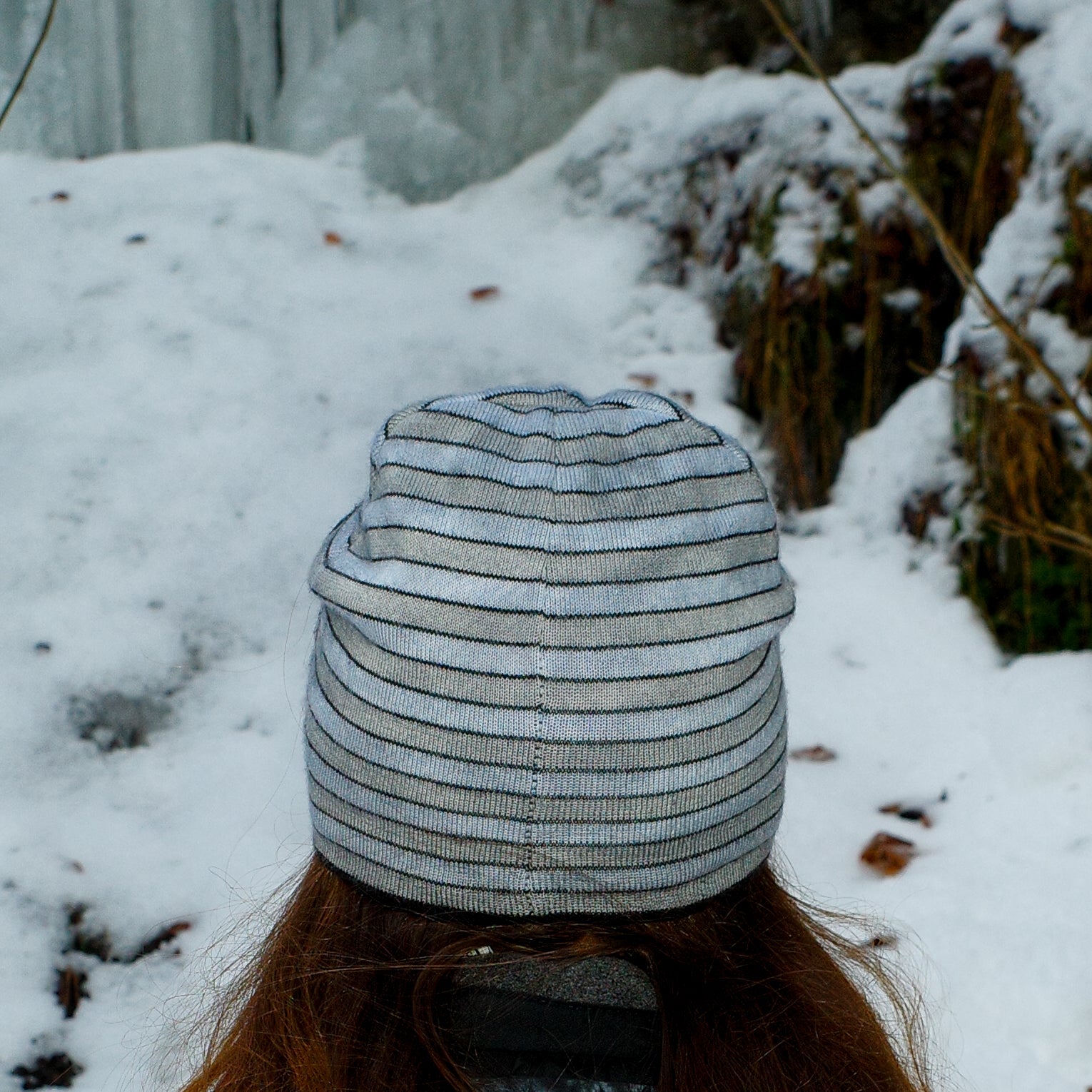 Merino-Beanie babyblue/grey