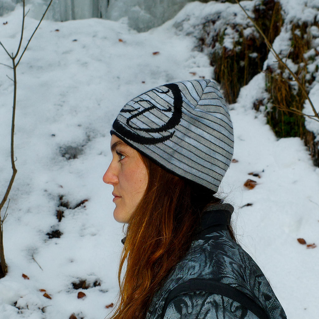 Merino-Beanie babyblue/grey